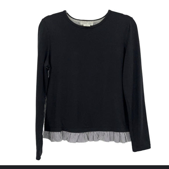 Kate Spade Black and White Knit Top - Picture 2 of 6